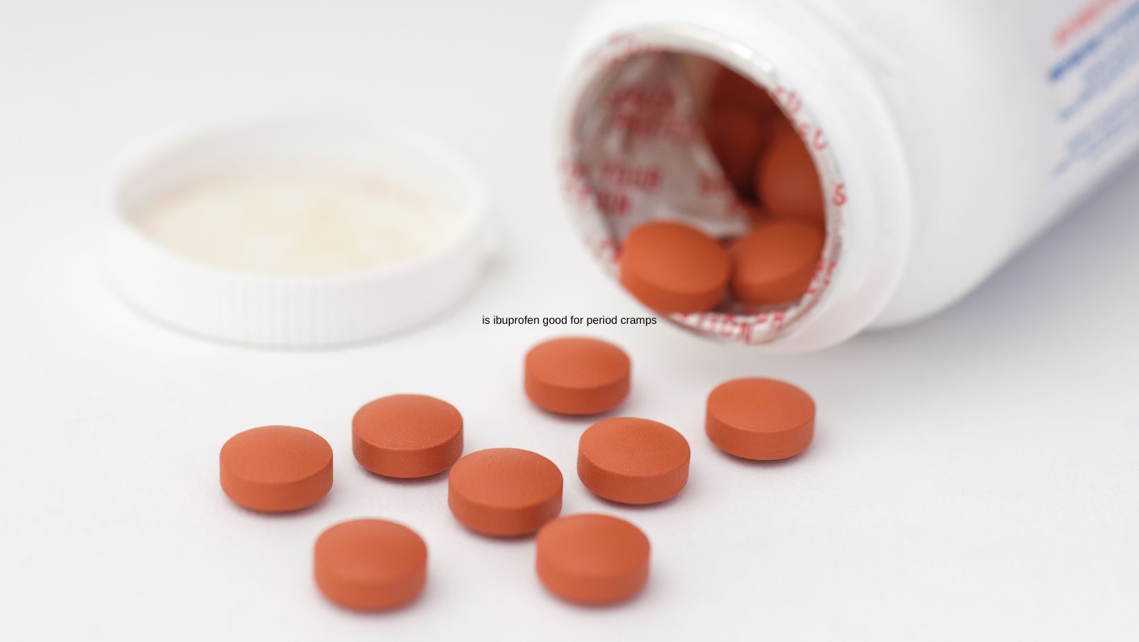 Image showcasing Benefits, Risks, and Dosage of Ibuprofen for Period Cramps - okayperiod.com